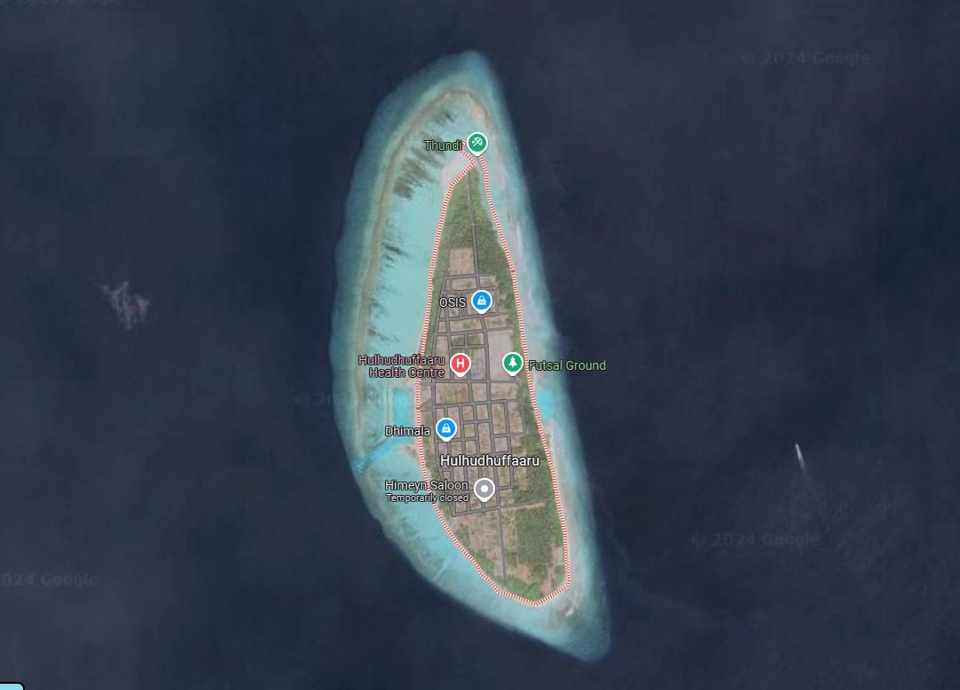 raa Hulhudhuffaaru island