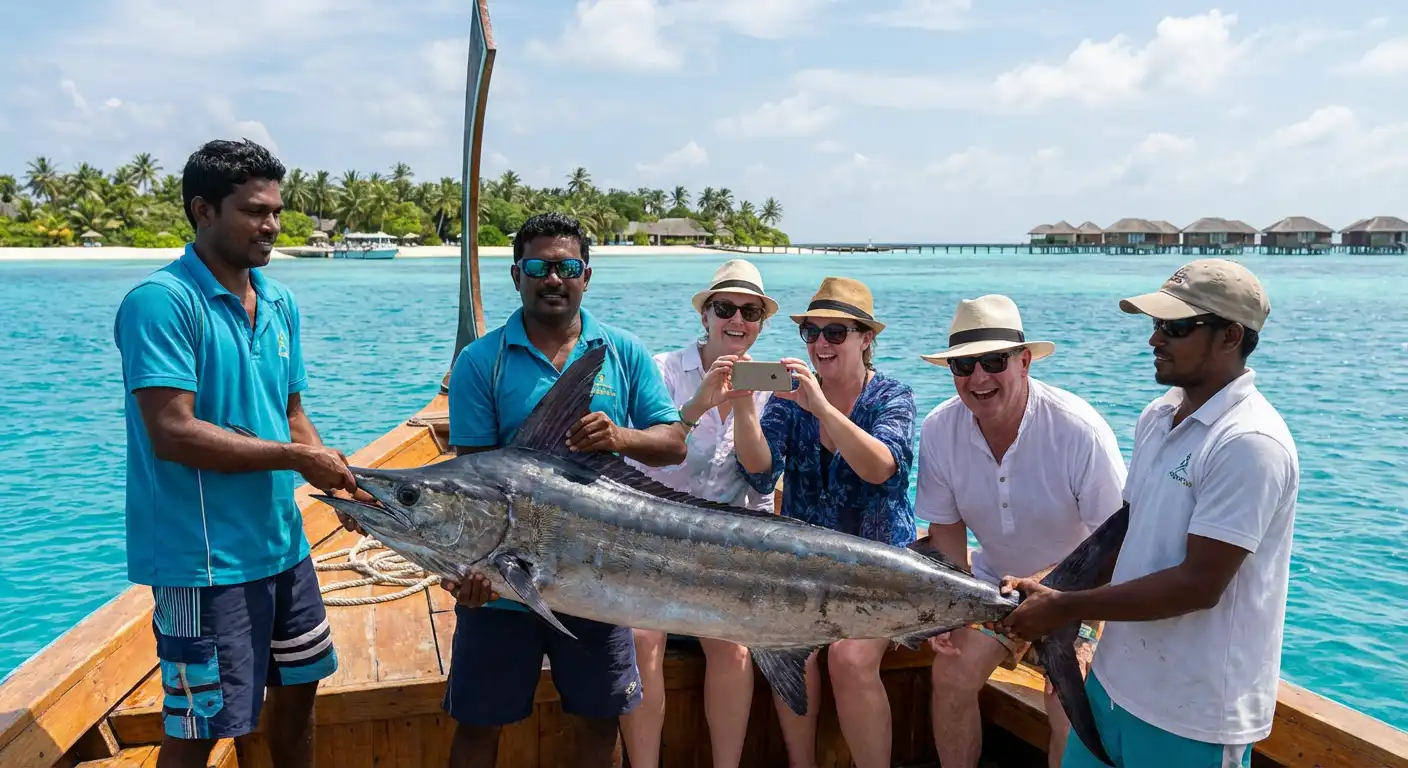 dhoni fisher raa - Maldives fishing