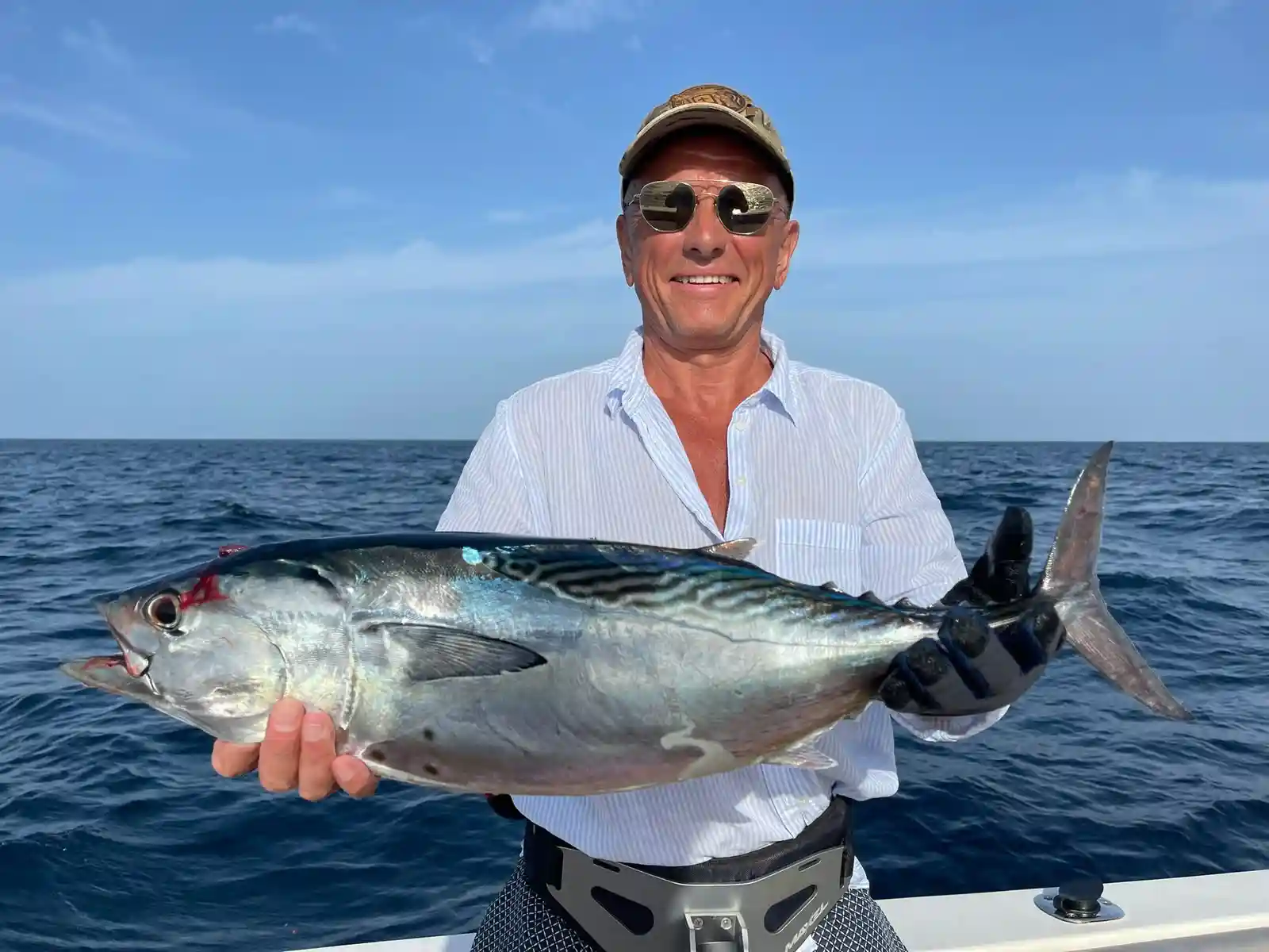 Tuna caught on a Maldives fishing trip
