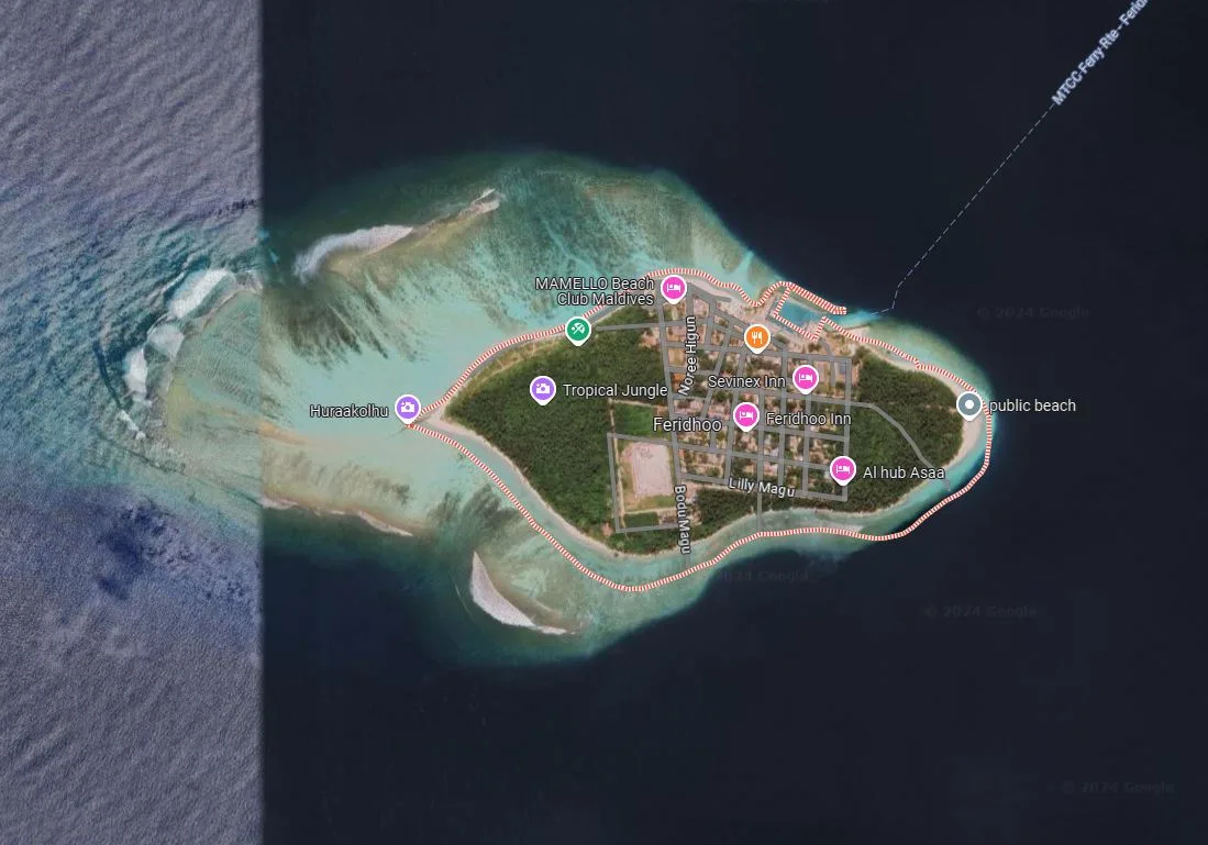 Alifu alifu Feridhoo island