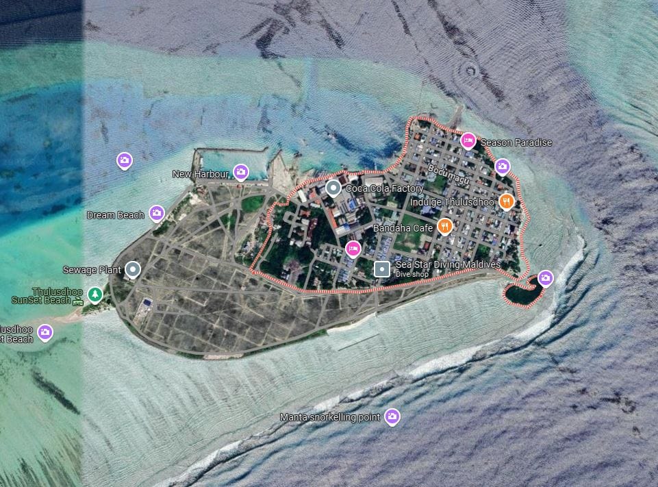 kaafu Thulusdhoo island