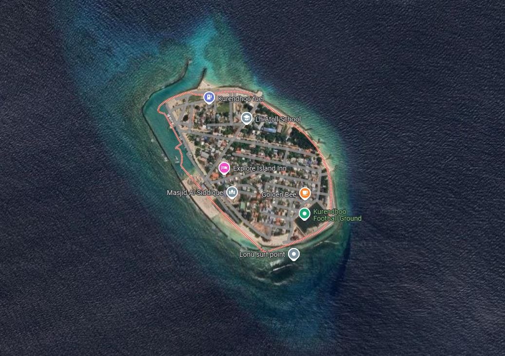 lhaviyani Kurendhoo island